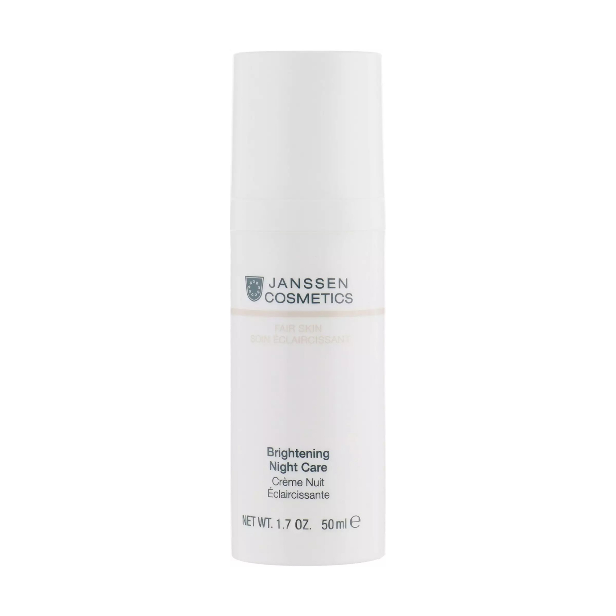 Освітлювальний нічний крем для обличчя Janssen Cosmetics Brightening Night Care, 50 мл